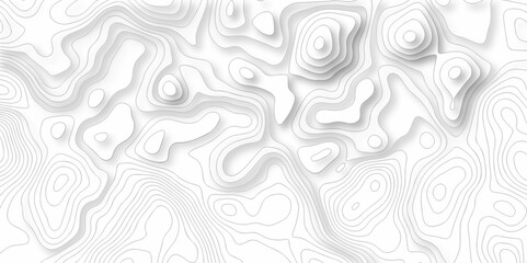 Background lines Topographic map. Geographic mountain relief. Abstract lines background. Contour maps. Vector illustration, Topo contour map on white background, Topographic contour lines.