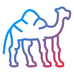 Camel Icon Style