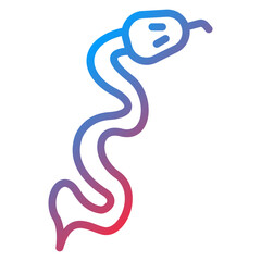 Snake Icon Style