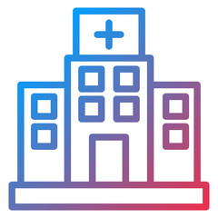 Obraz premium Doctor Office Icon Style