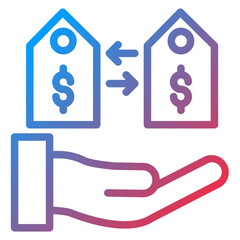 Compare Prices Icon Style