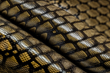 Close-up image of snakeskin