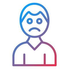 Sad Icon Style