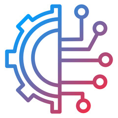 Deep Learning Icon Style