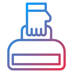 Carry On Baggage Icon Style