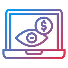 Cost Per Mille Icon Style