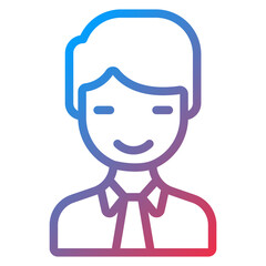 Hotel Administration Icon Style