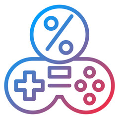 Game Deals Sales Icon Style