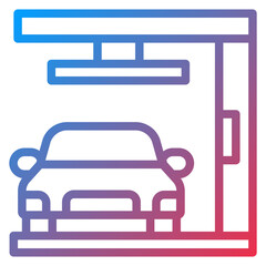 Drive Thru Icon Style