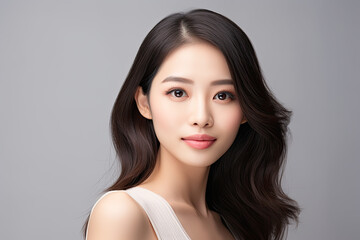 Fototapeta premium Portrait of a beautiful Korean woman