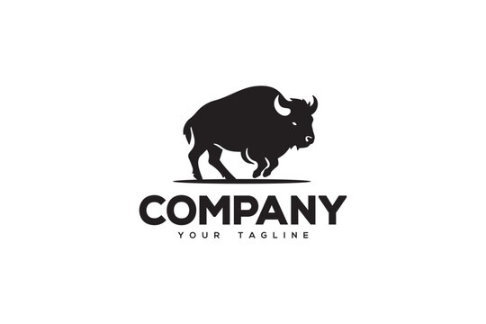 Bison Logo Design - Animal Logo Design Template