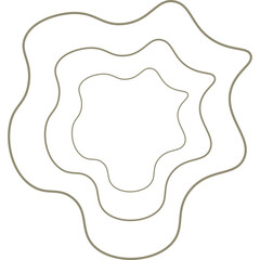 Abstract Blob Line
