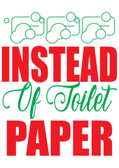 instead of toilet paper