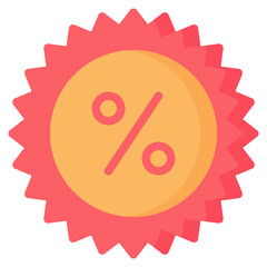 Discount Icon, Flat style icon vector illustration, Suitable for website, mobile app, print, presentation, infographic and any other project.