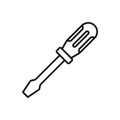 Screwdriver icon design, illustration design