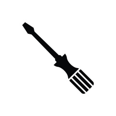 Screwdriver icon design, illustration design