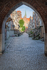 Ulica Mariacka Gdańsk.
