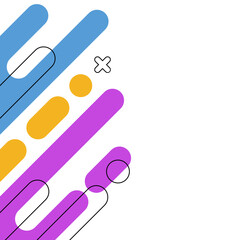 Abstract Rounded Corner