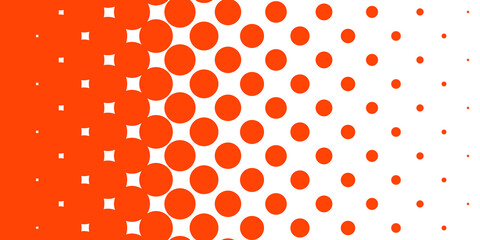 Gepunkteter Hintergrund in rot weiß mit Farbverlauf