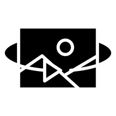 Solid Photo icon