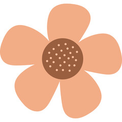 Boho Flower Element