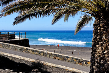 Beach Playa de los Muertos in Ajuy, Fuerteventura, Canary Islands, Spain