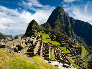 Machu Picchu on sunny summer day, Peru