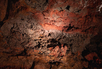 Raufarhólshellir Lava Tunnel in Iceland