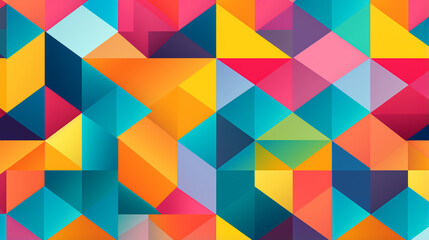 2d illustration colourful multiplication elements seamless pattern - obrazy, fototapety, plakaty