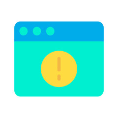 Flat Web info icon