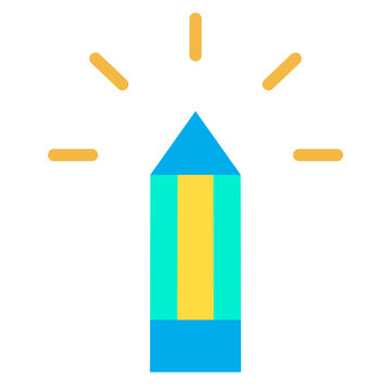 Flat  code icon