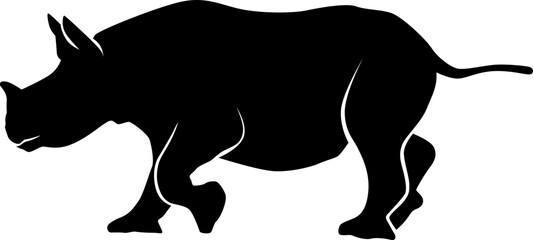 rhino silhouette