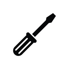 Screwdriver icon design, illustration design