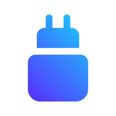 charger gradient fill icon