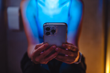 Browsing your phone in the toilet. Surfing the internet while using the toilet.