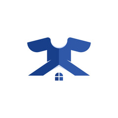 fashion house negative space logo designs