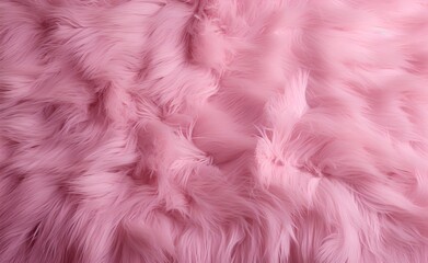 Pink furry background.