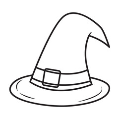 hat outline style