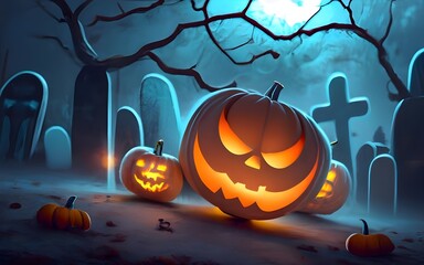 The name "happy halloween" Conjure a scene where a witch's coven gathers in a moonlit clearing, their silhouettes casting long, eerie shadows as they perform a mystical ritual surrounded by flickering