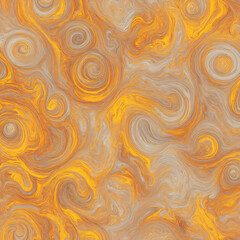 Fototapeta na wymiar Abstract golden swirl illustrated background