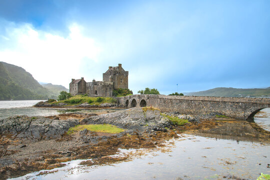 Eilean Donan Castle, Loch Duid, Highlands, Scotland, United Kingdom