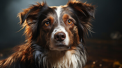portrait of labrador retriever dog