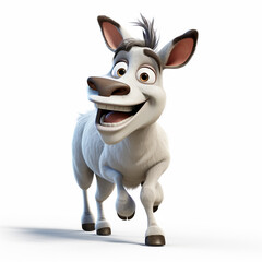 Cute and 3D Movie style animals with character, lovable