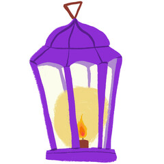 Purple lantern