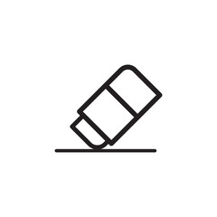 Eraser symbol icon