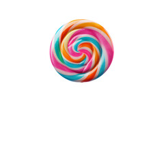 Lollipop isolated on transparent background