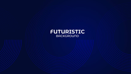 3D Blue techno abstract background overlap layer on dark space with glowing lines shape decoration. Modern graphic design element future style concept for banner, flyer, card, or brochure cover 