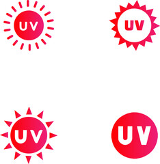 Ultraviolet Icons Set - Trendy and Futuristic Ultraviolet Icons - Representing Innovation, Modern Technology, and Contemporary Design Aesthetics. Perfect for Tech Startups, Digital Marketing. 