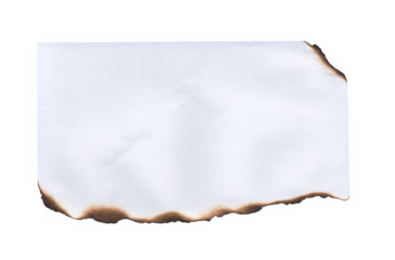 Stylish Burned Paper Edge Blank