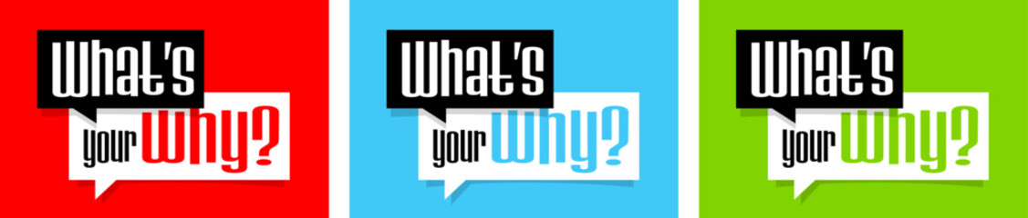 What 's your why?